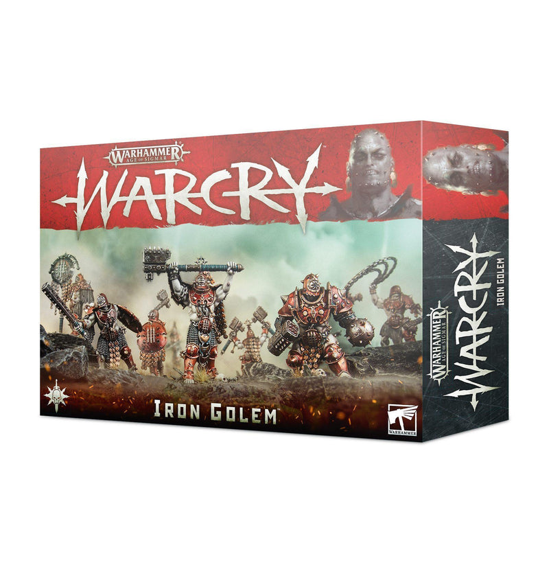 Games Workshop: Age of Sigmar - Warcry - Iron Golem (111-20) Tabletop Miniatures 