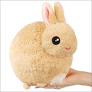 Squishable: Mini Squishable Tan Netherland Dwarf Bunny 