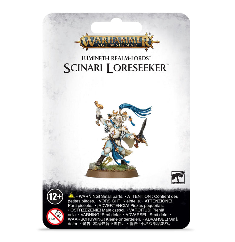 Games Workshop: Age of Sigmar - Lumineth Realm-Lords - Scinari Loreseeker (87-12) Tabletop Miniatures 