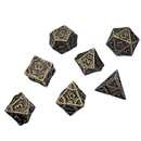Forged Gaming: Clockwork Ancient Bronze - 7 Set of Metal Dice 