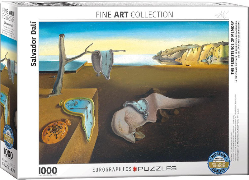 EuroGraphics: The Persistence of Memory by Salvador Dali - 1000-Piece Puzzle 