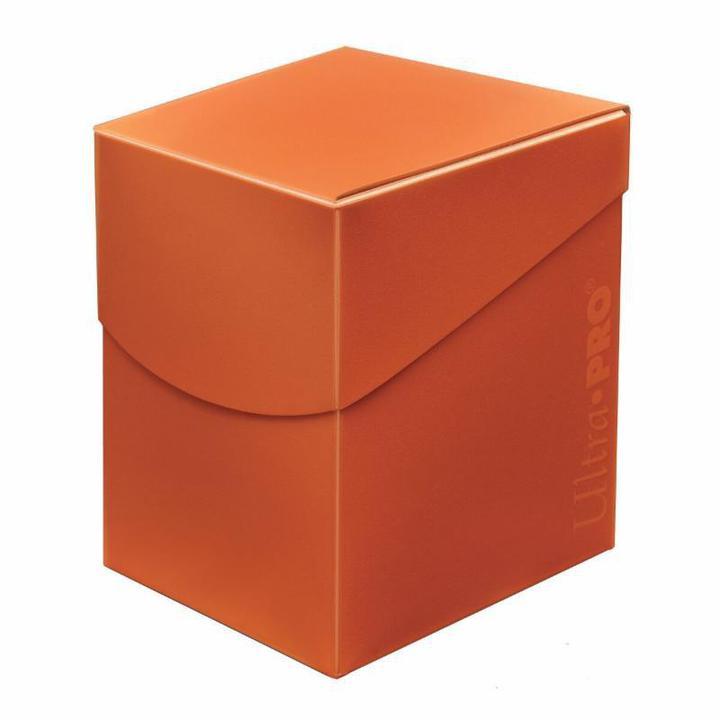 Ultra Pro: Eclipse PRO 100+ Deck Storage Box - Pumpkin Orange (1)
