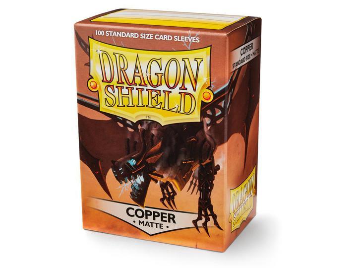Dragon Shield: Deck Protector Sleeves - Standard Size Matte Copper (100)