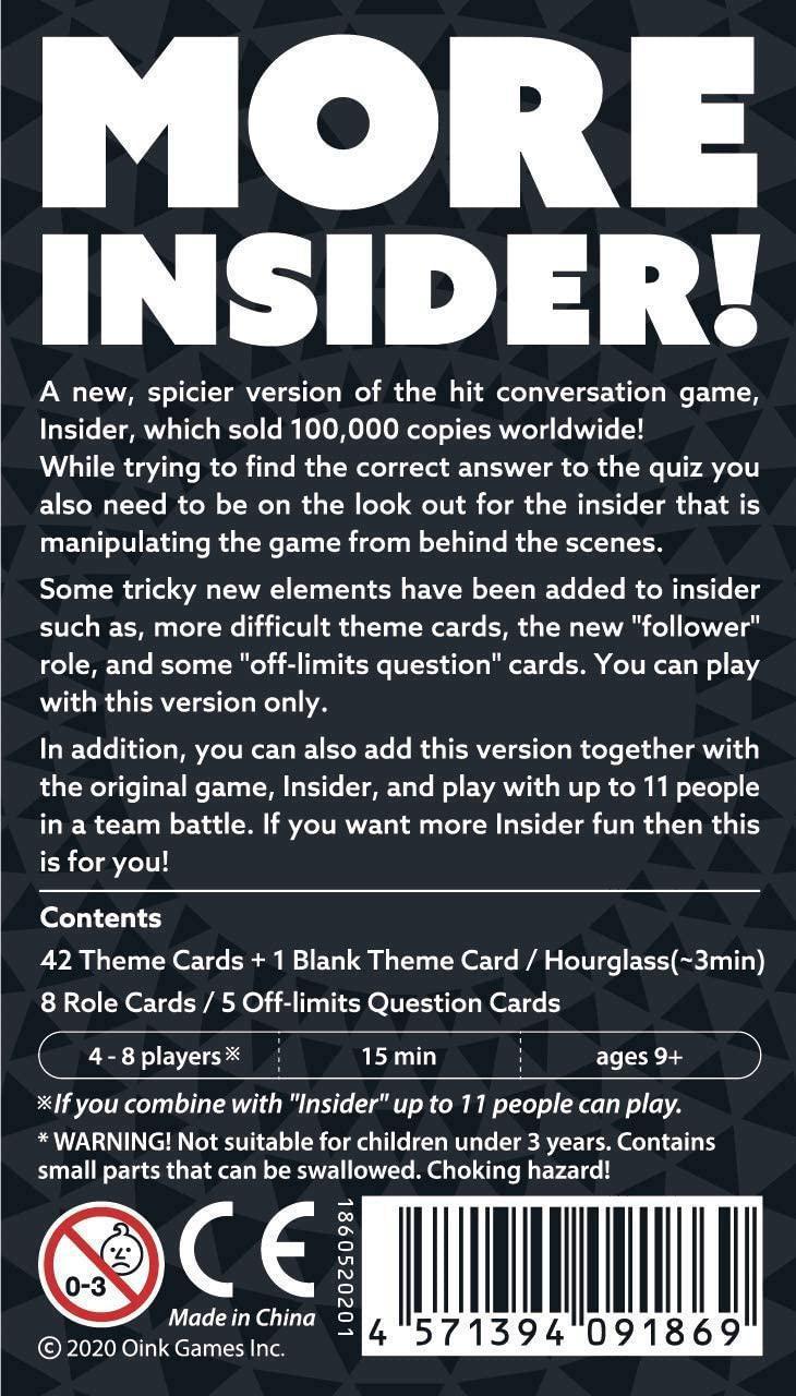 Insider: Black Edition