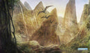 GamerMats: 'Mountain' 14"x24"&1/8" Stitched Gaming Playmat 