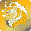 GamerMats: Dragon Art Coaster - 'Plains Duster'