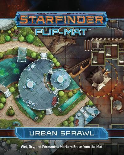 Starfinder RPG: Flip-Mat - Urban Sprawl