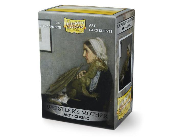 Dragon Shield: Classic Art Deck Protector Sleeves - Standard Size 'Whistler’s Mother' (100)