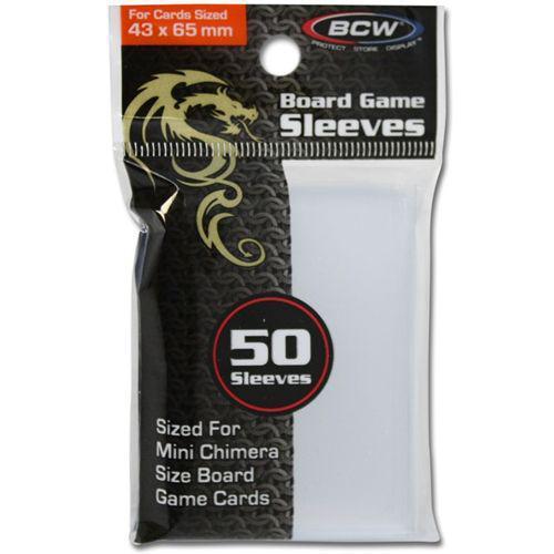 BCW: Board Game Card Sleeves - 43 x 65mm Mini Chimera (50)