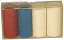 Red, White, and Blue 8 gram Poker Chips Box 