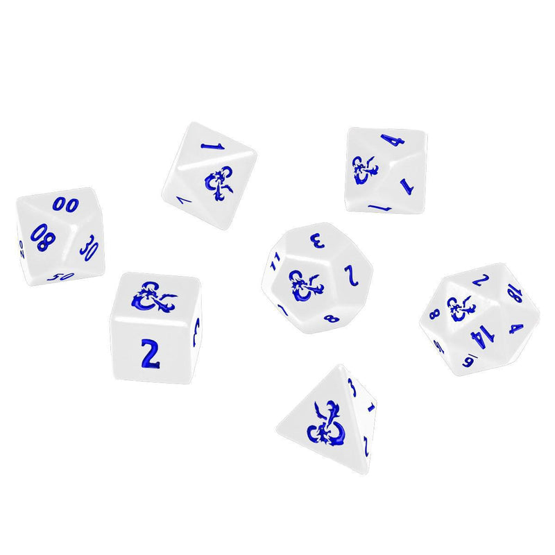 Ultra Pro: Dungeons & Dragons Dice - Icewind Dale - Heavy Metal Dice Set (7)
