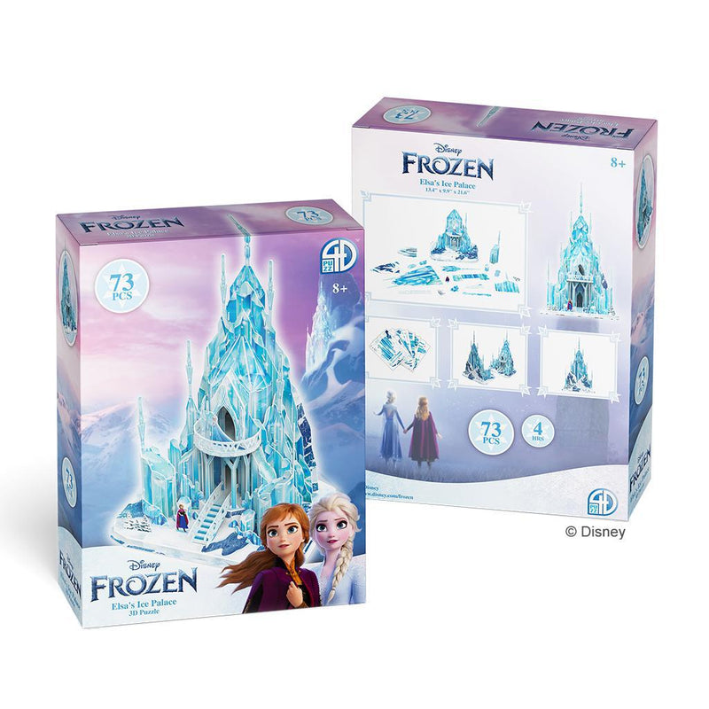 4D Disney Frozen: Ice Palace Castle - 3D Puzzle 