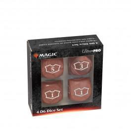 Ultra Pro: Magic the Gathering - Deluxe Loyalty Red D6 set (4)