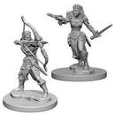 D&D Nolzur’s Marvelous Miniatures - Elf Female Ranger - Unpainted (WZK72638)