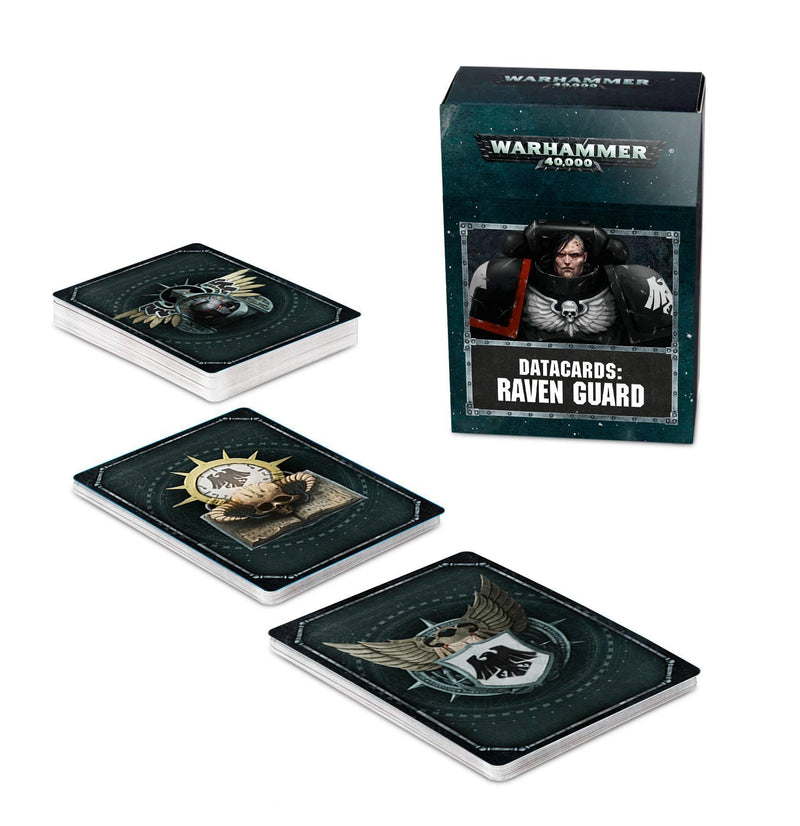 Games Workshop: Warhammer 40,000 - Raven Guard Datacards (53-45-60) Tabletop Miniatures 