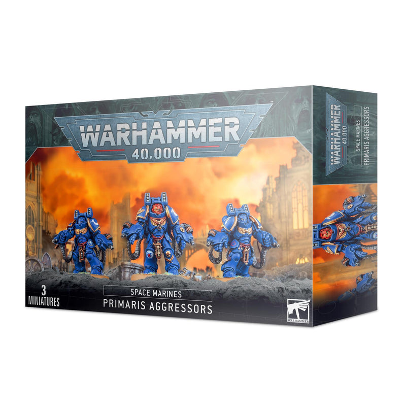 Games Workshop: Warhammer 40,000 - Space Marines - Primaris Aggressors (48-69) Tabletop Miniatures 