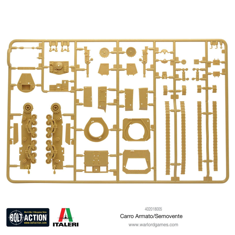 Bolt Action: Italian Carro Armato/Semovente Medium Tank 