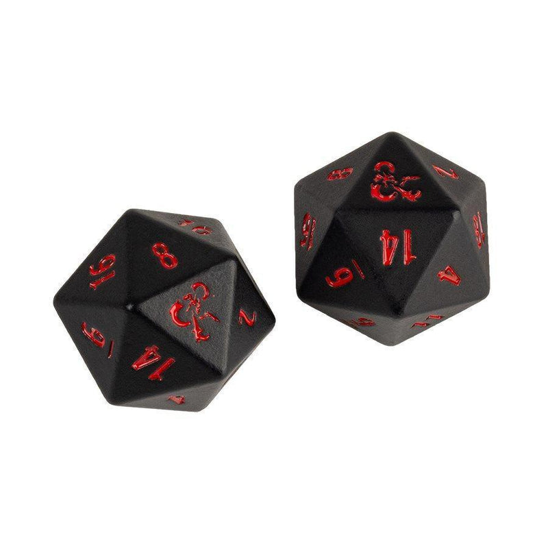 Ultra Pro: Dungeons & Dragons Dice - Heavy Metal D20 (2)
