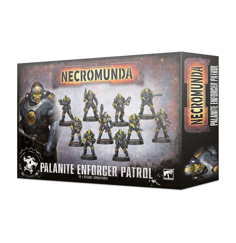 Games Workshop: Necromunda - Palanite Enforcer Patrol (300-45) Tabletop Miniatures 