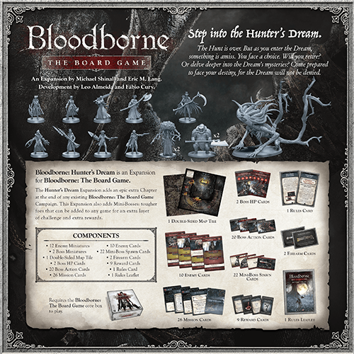 Bloodborne: The Board Game - Hunter's Dream Expansion Board Games 