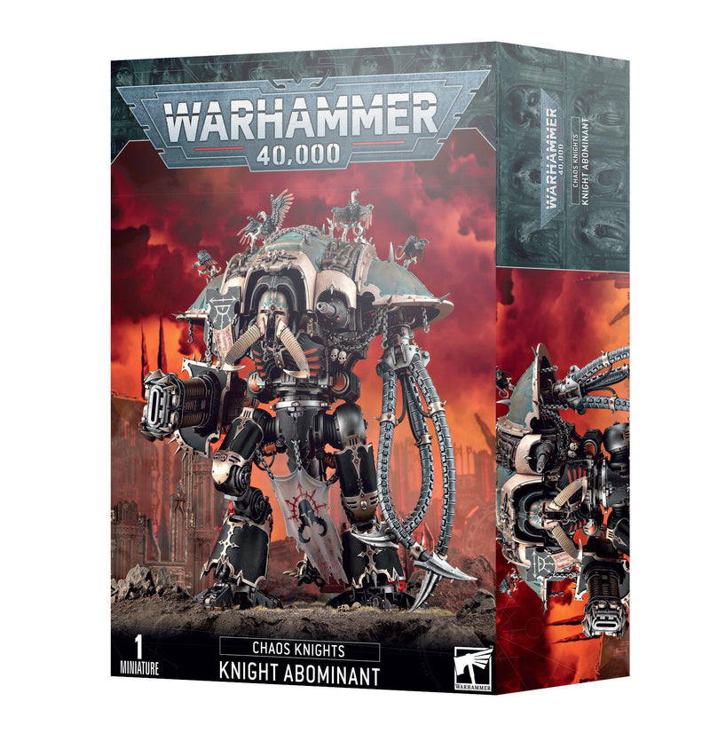 Games Workshop: Warhammer 40,000 - Chaos Knights: Knight Abominant 