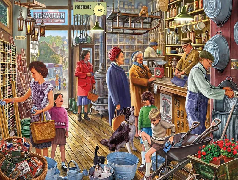 White Mountain Puzzles: The Hardware Store - 550 Piece Puzzle