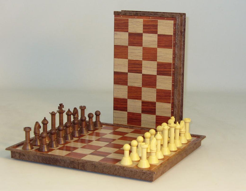 Folding Woody Magnetic Chess Set
