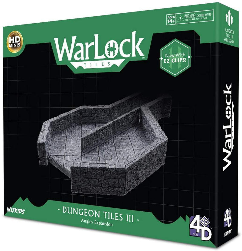 WizKids: Warlock Tiles - Dungeon Tiles III - Angles Miniatures 