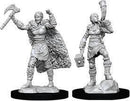 D&D Nolzur's Marvelous Miniatures - Female Human Barbarian - Wave 12 Unpainted (WZK90056)