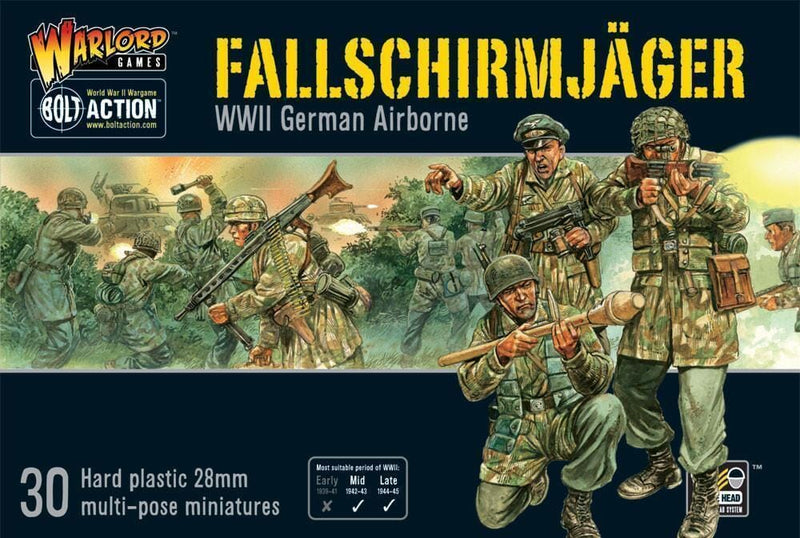 Bolt Action: German Airborne Fallschirmjager 