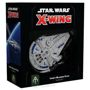 Star Wars X-Wing Miniatures Game - Lando's Millennium Falcon - X-Wing 2nd Edition 