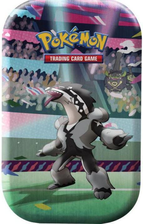 Pokemon TCG: Galar Pals Mini Tin - Obstagoon Trading Card Games 