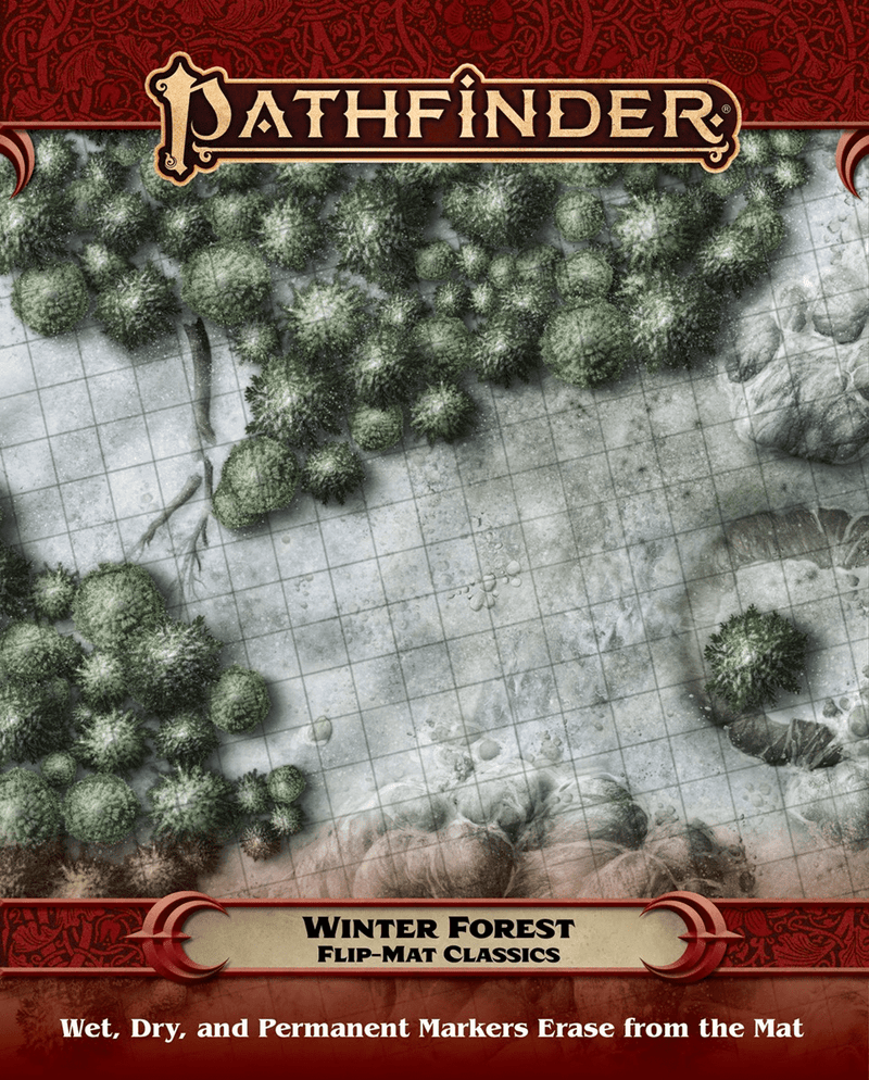 Pathfinder RPG: Flip-Mat Classics - Winter Forest 