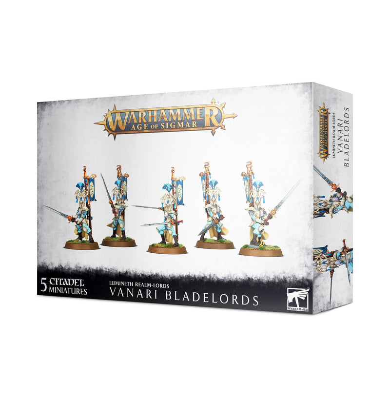 Games Workshop: Age of Sigmar - Lumineth Realm-Lords - Vanari Bladelords (87-23) Tabletop Miniatures 