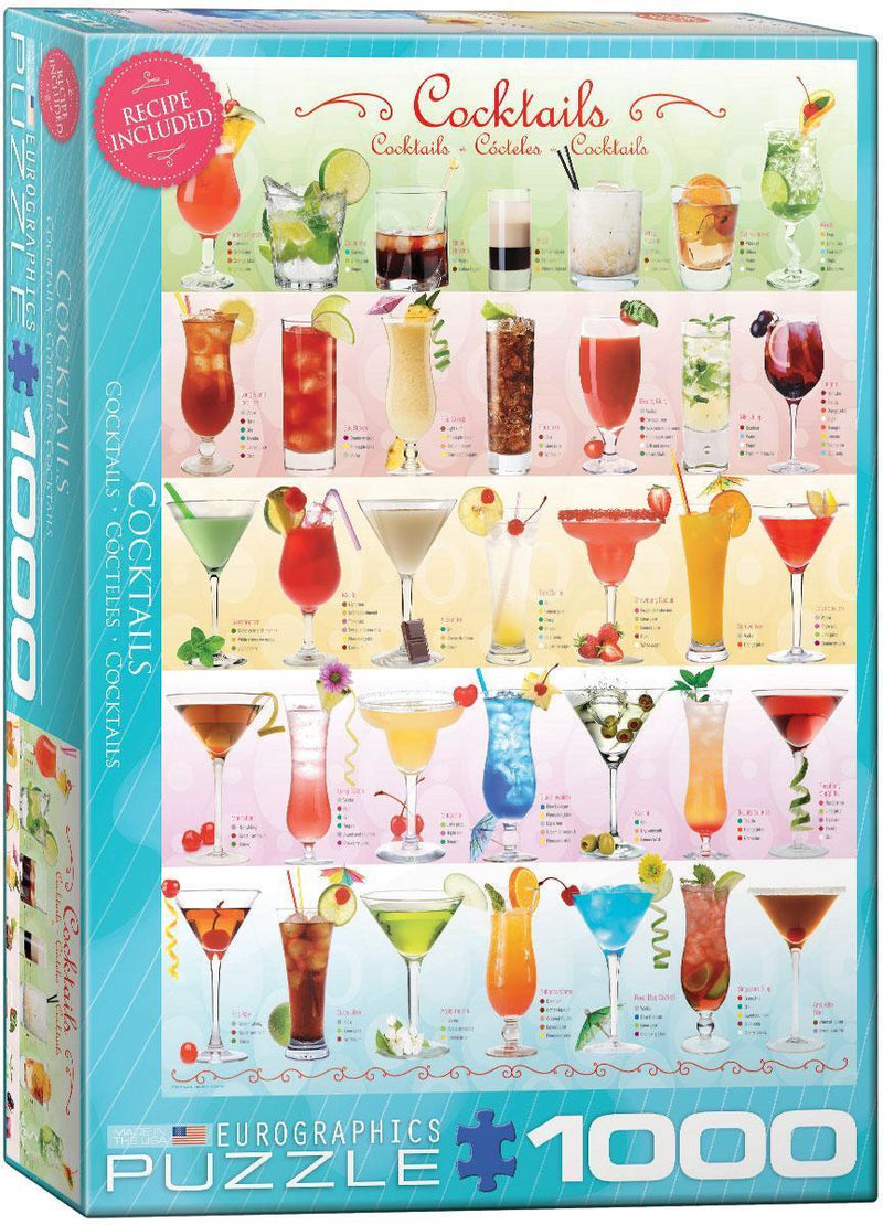 EuroGraphics: Cocktails - 1000-Piece Puzzle 