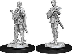 D&D Nolzur’s Marvelous Miniatures - Half-Elf Female Bard - Unpainted (WZK73538)