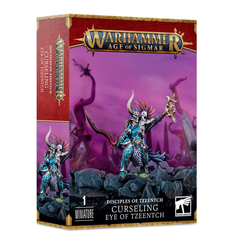 Games Workshop: Age of Sigmar - Disciples of Tzeentch - Curseling, Eye of Tzeentch (83-68) 