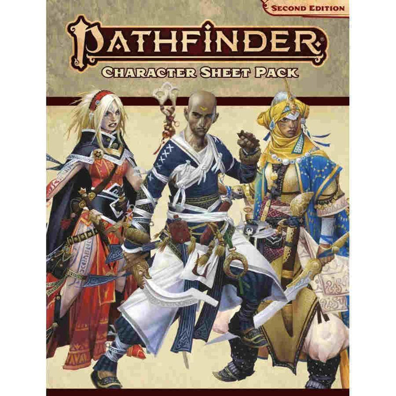 Pathfinder Second Edition RPG: Character Sheet Pack