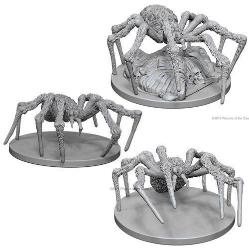 D&D Nolzur’s Marvelous Miniatures - Spiders - Unpainted (WZK72558)