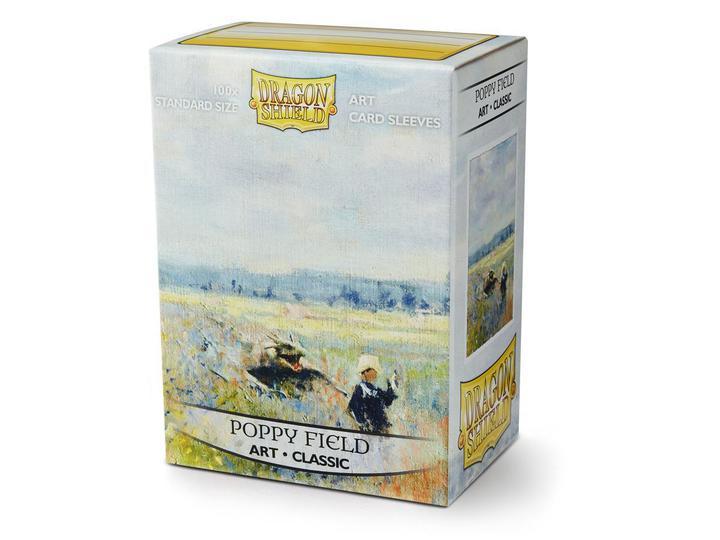 Dragon Shield: Classic Art Deck Protector Sleeves - Standard Size 'Poppy Field' (100)