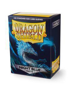 Dragon Shield: Deck Protector Sleeves - Standard Size Matte Night Blue (100)