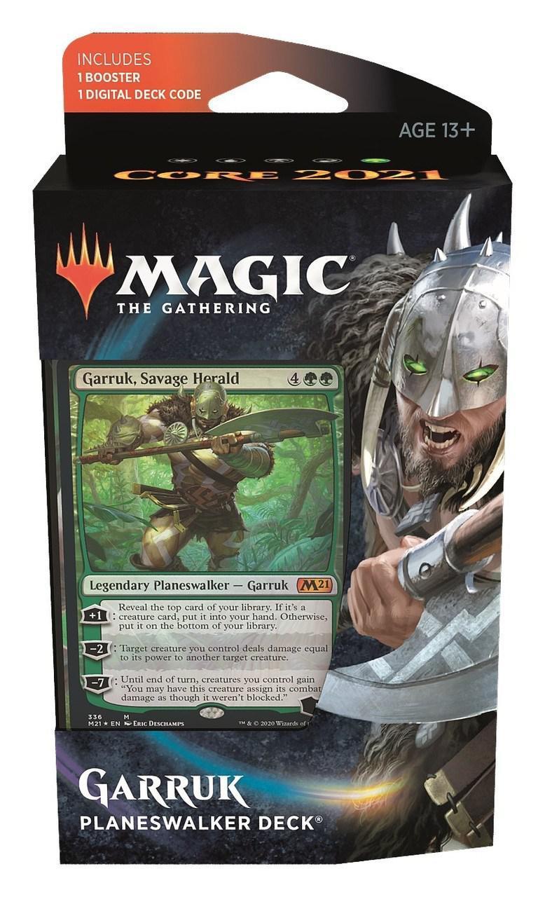 Magic the Gathering: Core 2021 Planeswalker Deck - Garruk