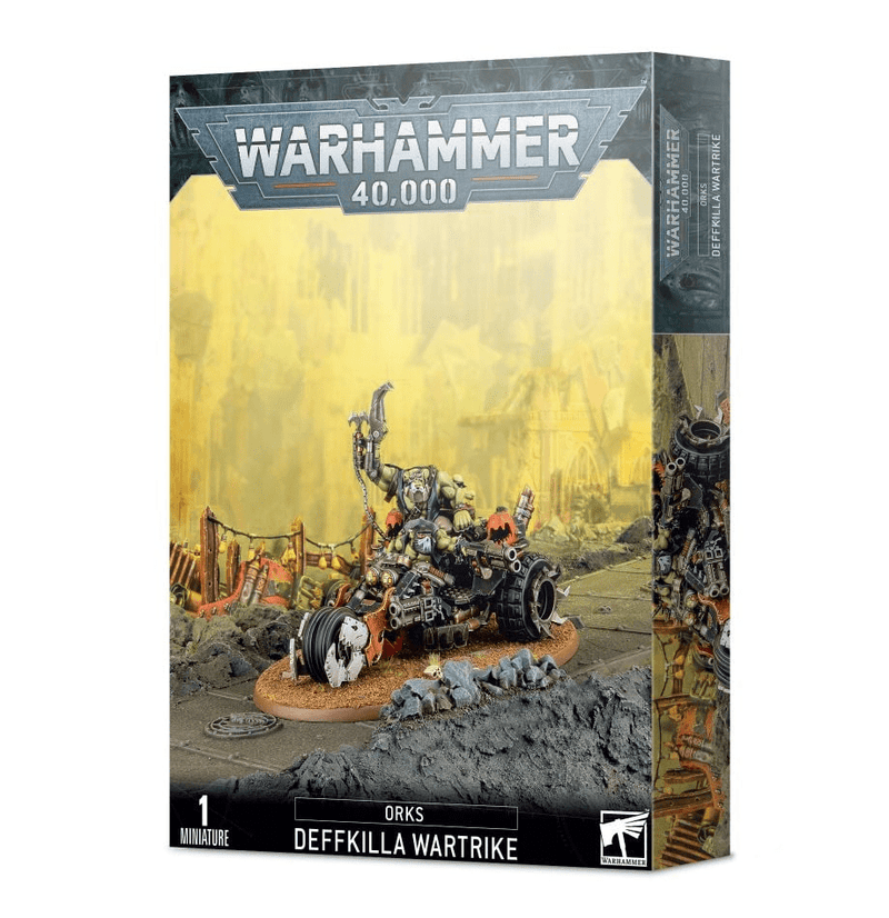 Games Workshop: Warhammer 40,000 - Orks Deffkilla Wartrike (50-38) Tabletop Miniatures 