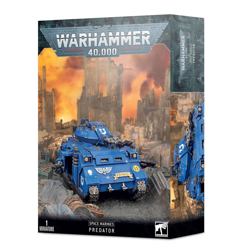 Games Workshop: Warhammer 40,000 - Space Marine Predator (48-23) Tabletop Miniatures 