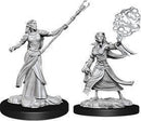 D&D Nolzur's Marvelous Miniatures - Female Elf Sorcerer - Wave 12 Unpainted (WZK90054)