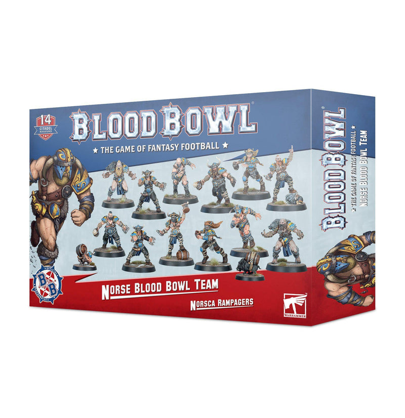 Games Workshop: Blood Bowl - Norsca Rampagers - Norse Team (202-24) 