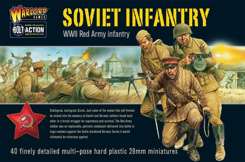 Bolt Action: Soviet Infantry (Plastic)
