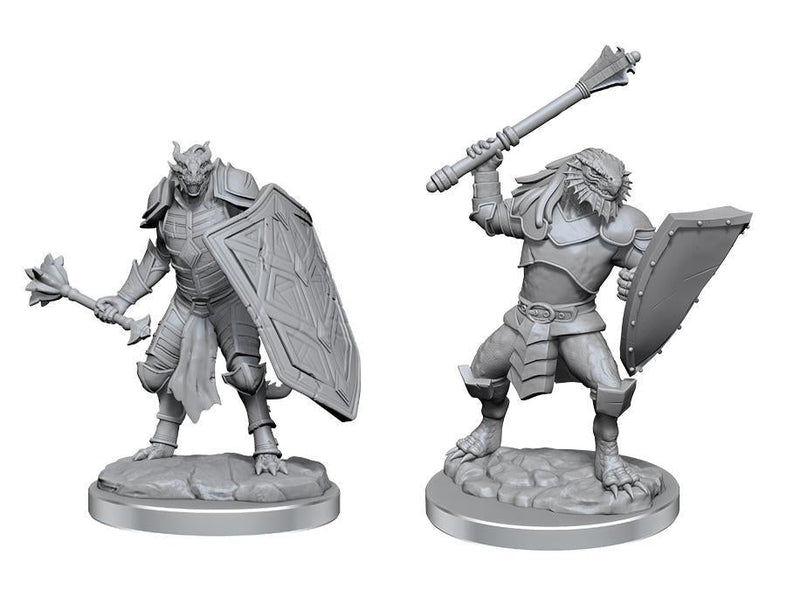 D&D Nolzur's Marvelous Miniatures: Dragonborn Clerics - Wave 18 Unpainted (WZK90522) 