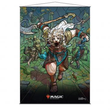 Ultra Pro: Magic the Gathering - Wall Scroll "Stained Glass Ajani" 