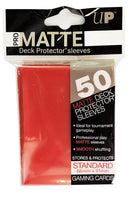 Ultra Pro: PRO-Matte Deck Protector Sleeves - Standard Size Red (50)